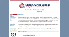 Desktop Screenshot of hr.juliancharterschool.org